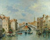  Le pont du Rialto à Venise 